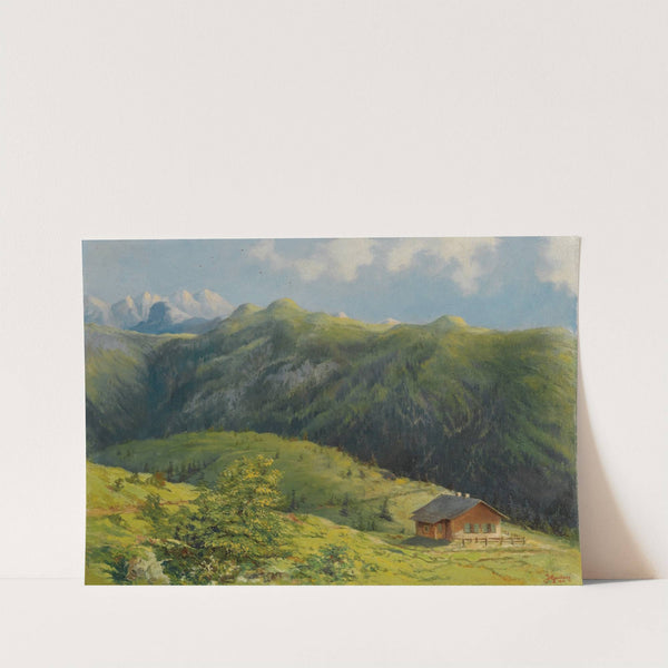 The Saas Hunting Lodge, Liechtenstein by Hans Gantner