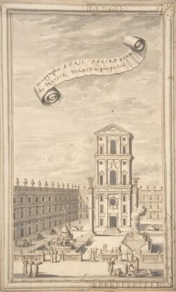 The Sacerdotal Atrium in Perspective late 17th–early 18th century