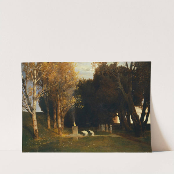 The Sacred Grove (1882) by Arnold Böcklin