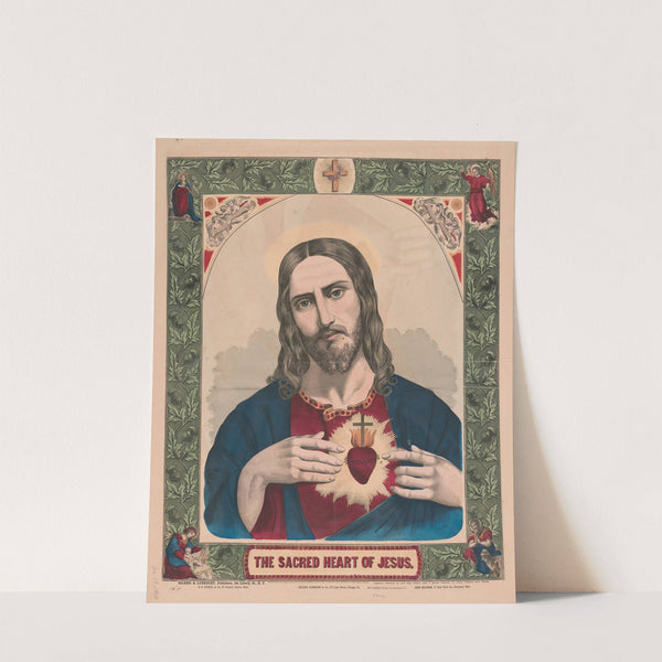 The sacred heart of Jesus (1866) by Haasis & Lubrecht