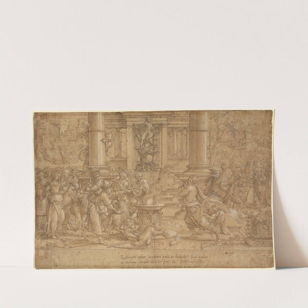 The Sacrifice at Lystra by Pieter Coecke van Aelst