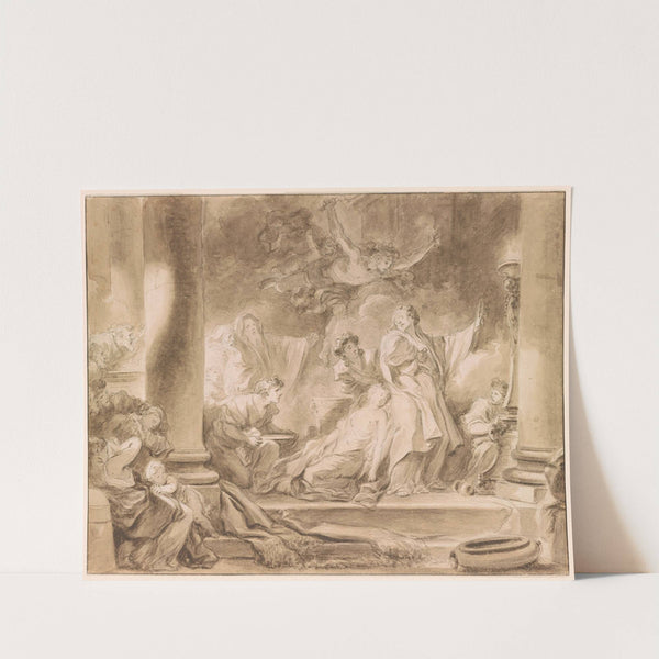 The Sacrifice of Coresus by Jean-Honoré Fragonard
