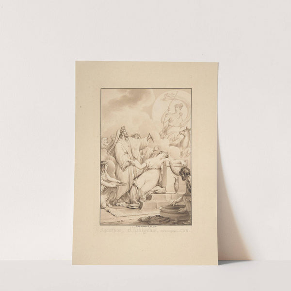 The Sacrifice of Iphigenia by Jean Michel Moreau the Younger