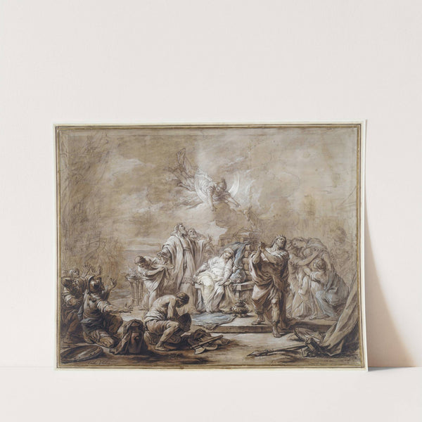 The Sacrifice of Iphigenia (ca. 1755) by Charles-André van Loo