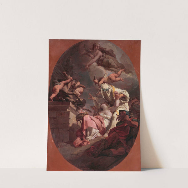 The Sacrifice of Iphigenia (1789) by Gaetano Gandolfi