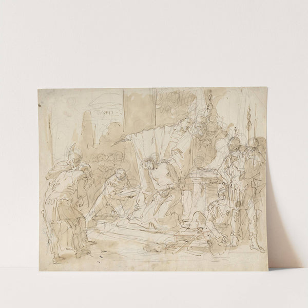 The Sacrifice of Iphigenia (c. 1726) by Giovanni Battista Tiepolo