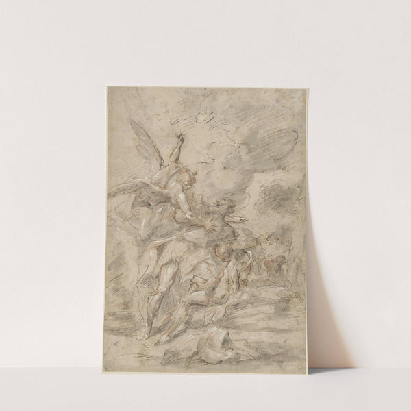 The Sacrifice of Isaac (c. 1755) by Gaspare Diziani