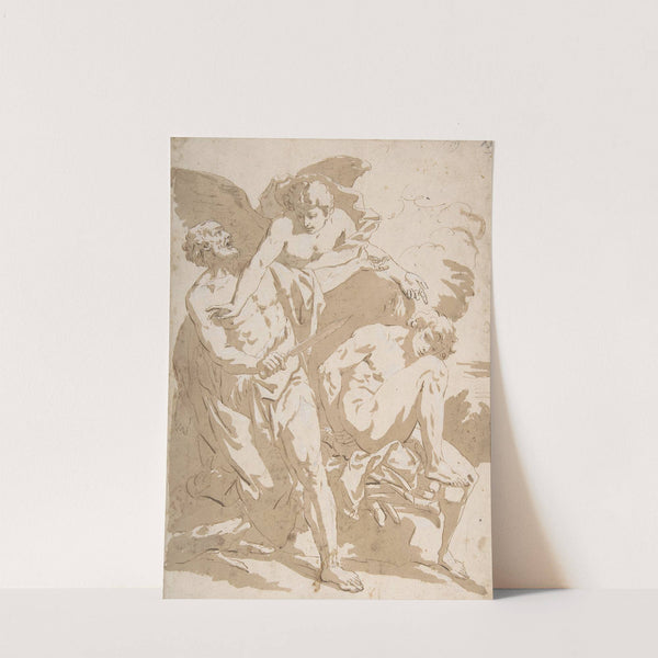 The Sacrifice of Isaac (17th century) by Johann Carl Loth