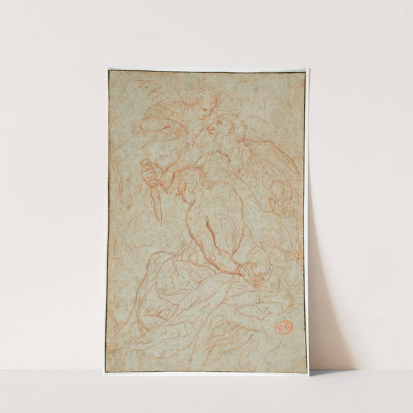 The Sacrifice of Isaac (17th-18th century) by Antonio Balestra