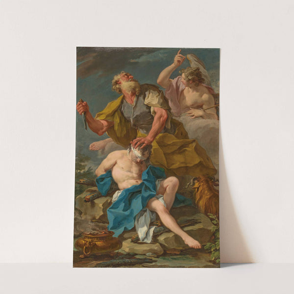 The Sacrifice of Isaac by Giovanni Battista Pittoni