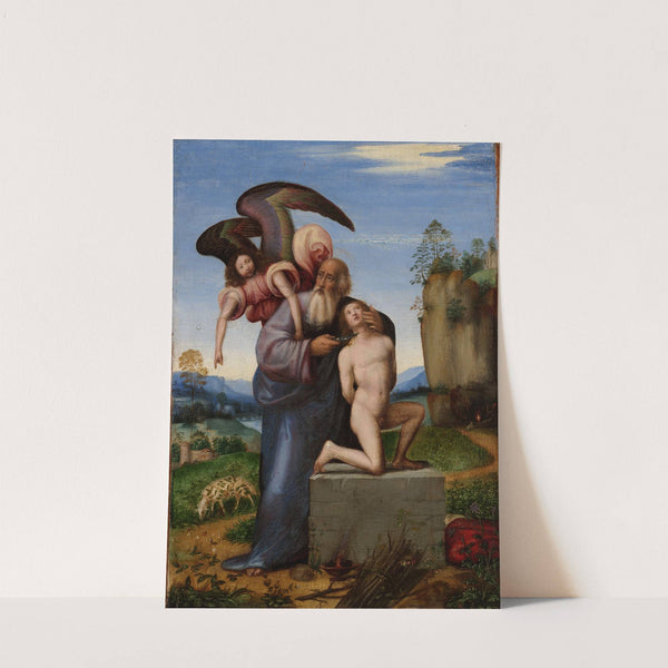 The Sacrifice of Isaac by Mariotto Albertinelli