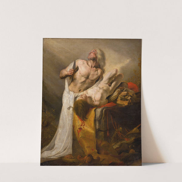 The Sacrifice of Isaac by Pieter Fransz. de Grebber