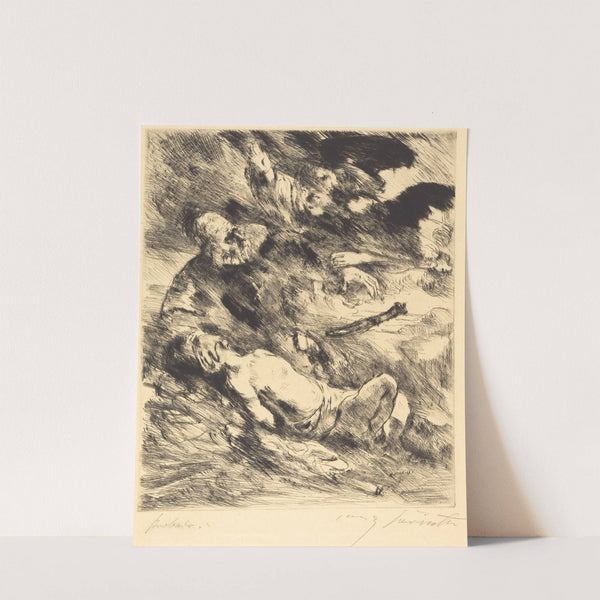 The Sacrifice of Isaac (Die Opferung Isaacs) (1920) by Lovis Corinth