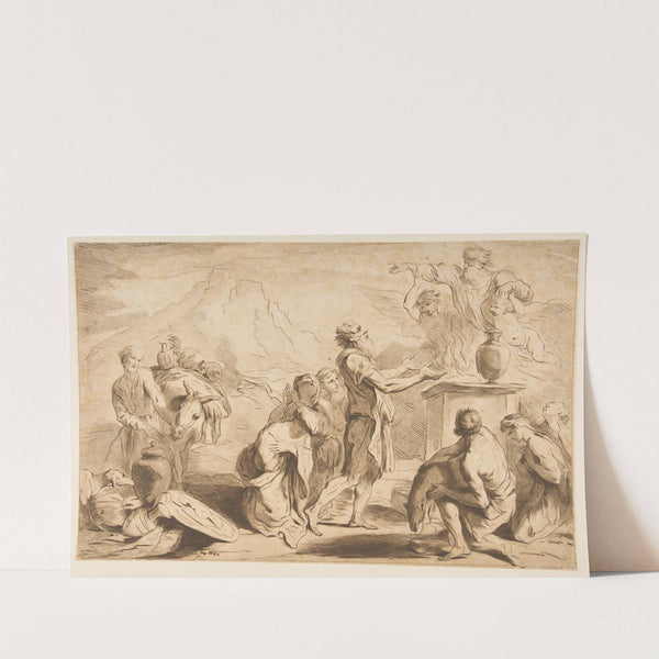 The Sacrifice of Noah (1765) by Francesco Bartolozzi