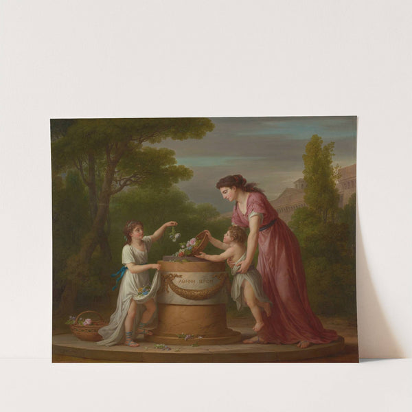 The Sacrifice to Minerva by Joseph-Marie Vien