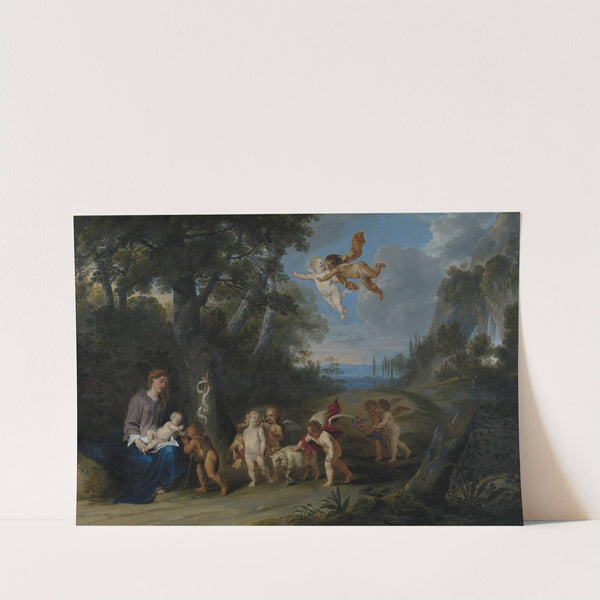 The sacrifice to the Christ child by Frans Wouters