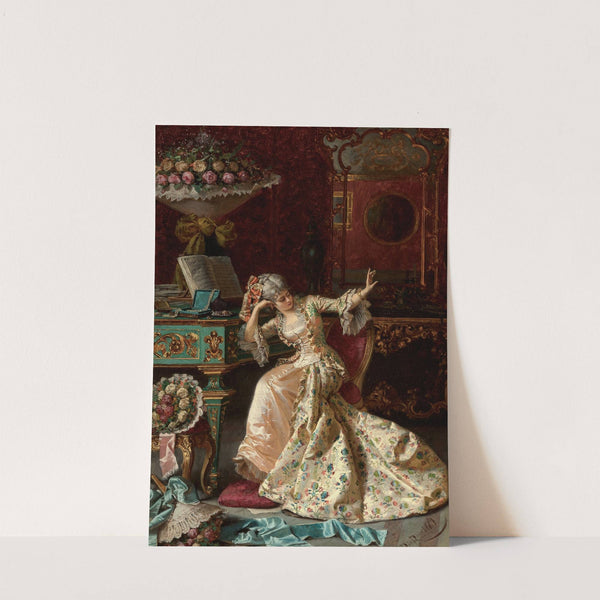 The salon by Pio Ricci