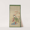 The Salt Maidens, Matsukaze with Yukihira’s Coat (c. 1800) by Chōbunsai Eishi