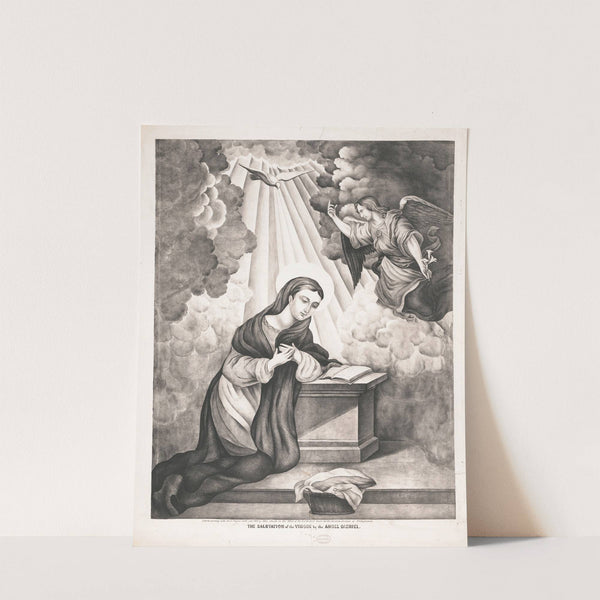 The salutation of the virgin by the angel Gabriel (1863) by John Smith