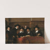 The Sampling Officials of the Amsterdam Drapers’ Guild, Known as ‘The Syndics’ (1662) by Rembrandt van Rijn
