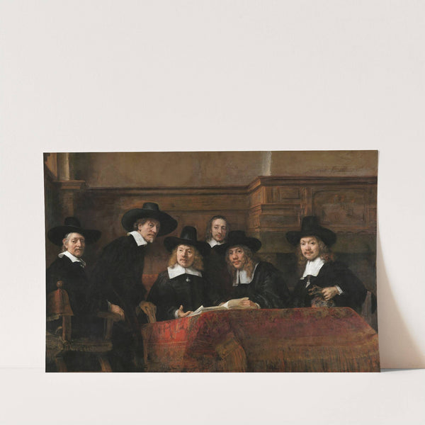 The Sampling Officials of the Drapers’ Guild by Rembrandt van Rijn