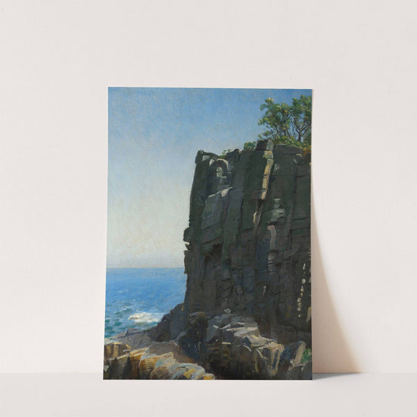 The Sanctuary Cliffs at Rø (1890) by Michael Ancher