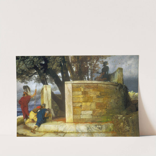 The Sanctuary of Hercules (1884) by Arnold Böcklin