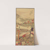 The Sand-Carrying Festival (Sunamochi Matsuri) (1856) by Sakai Basai