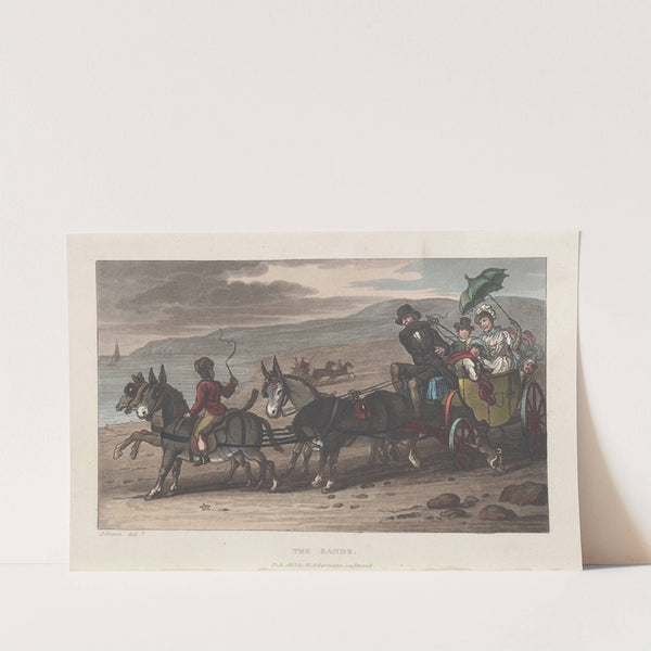 The Sands (1813) by Thomas Rowlandson