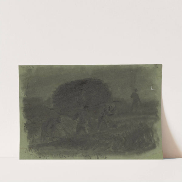 The sap roller. Petersburg 1864 by Alfred Rudolph Waud