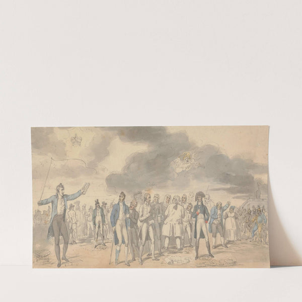 The Satirist (1807) by Samuel de Wilde