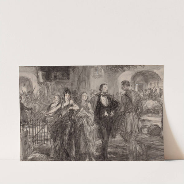 The Saturday Evening Post story illustration by Henry Patrick Raleigh