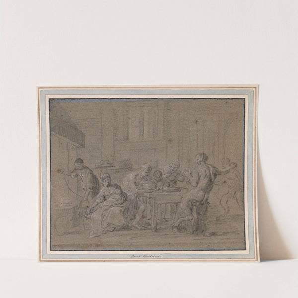 The Satyrs and the Peasants (an Allegory of Hypocrisy) by Claes Cornelisz. Moeyaert