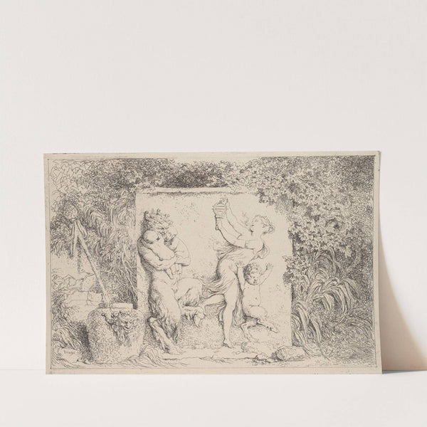 The Satyr's Dance by Jean-Honoré Fragonard