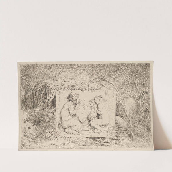The Satyr's Family by Jean-Honoré Fragonard