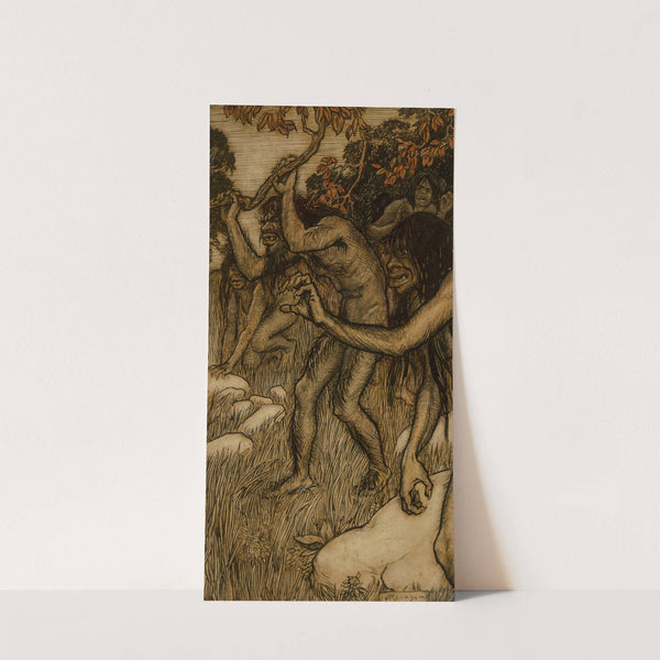 The Savages by Arthur Rackham