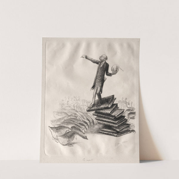 The Savant by Jean Veber