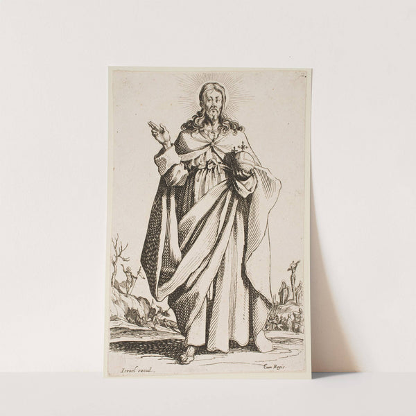 The Savior (1631) by Jacques Callot