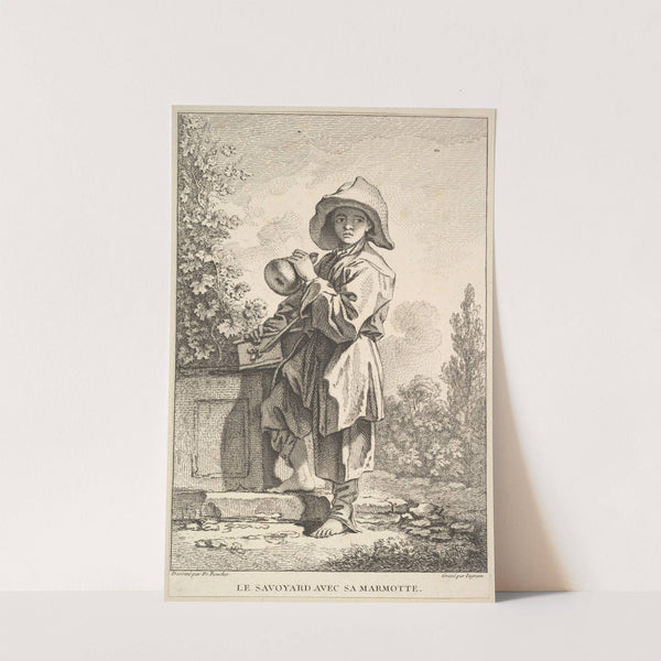 The Savoyard with His Box (After François Boucher) (1741–1763) by John Ingram