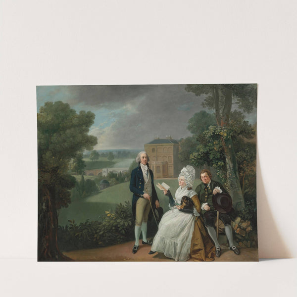The Sayer Family of Richmond by Johan Joseph Zoffany