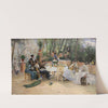 The Scandinavian Artists’ Lunch at Café Ledoyen, Paris; Varnishing Day 1886 by Hugo Birger