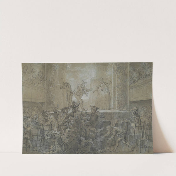 The Scene with the Tall Baguenodière by Jean-Baptiste Oudry