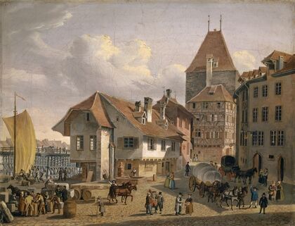 The Schifflände in Basel