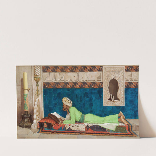 The Scholar (1878) by Osman Hamdi Bey