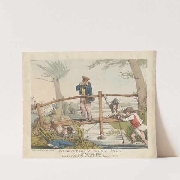 The School-Boy (1824) by Henry Thomas Alken