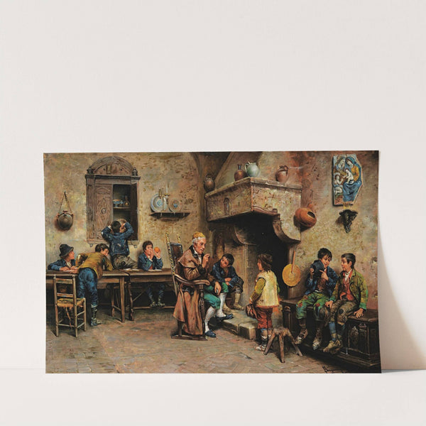 The school teacher by Francesco Bergamini