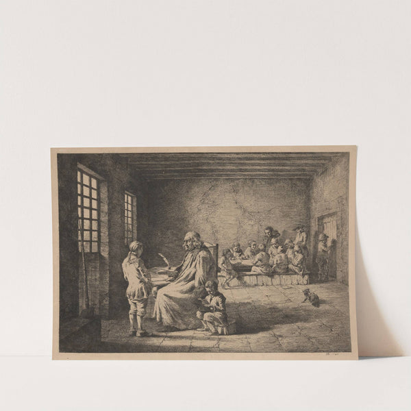 The schoolmaster (1780) by Jean-Jacques de Boissieu