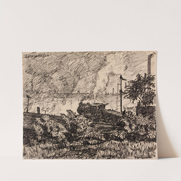 The Schuylkill no. 6 by Henry Lyman Saÿen