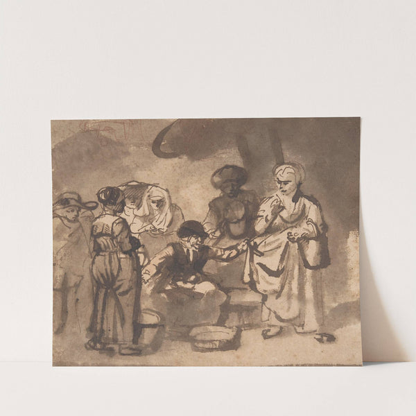 The Scolding Fishwife (17th century) by Nicolaes Maes