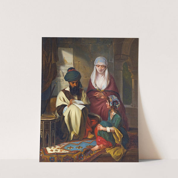 The Scribe by Georg Wilhelm Timm